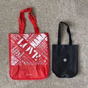 Lululemon Reusable Tote Bags (2)